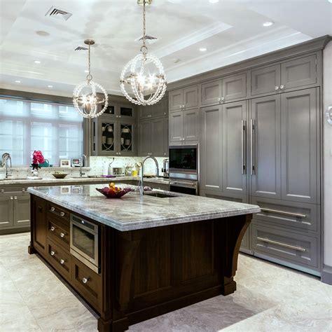 grey kitchen cabinets and stainless steel fixtures|grey wall cabinet ideas.